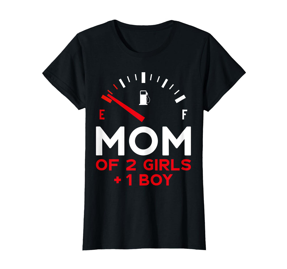 Mom 2 And 1 Mothers Day T-Shirt - Minimalist Print Men Women