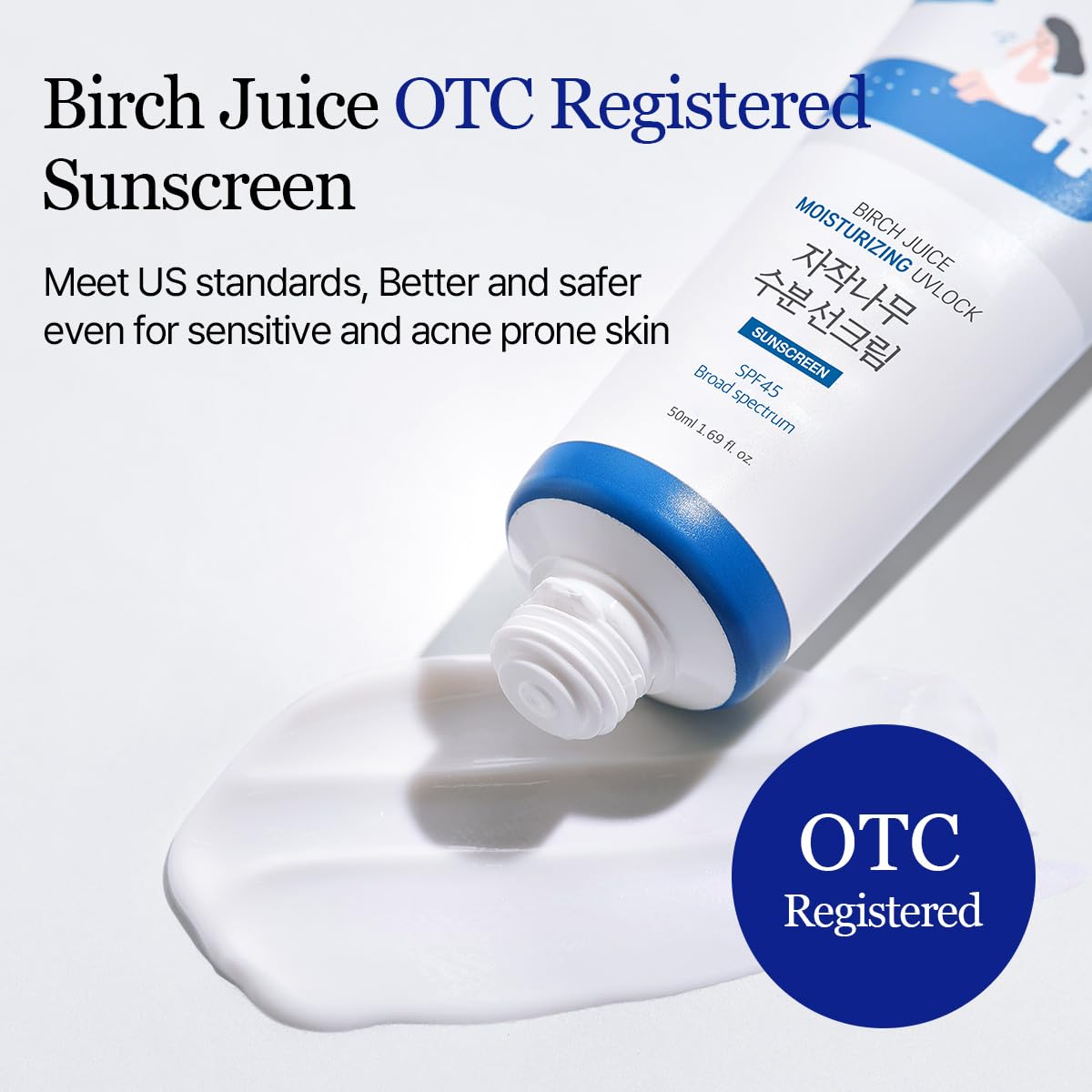 Round Lab Birch Juice Moisturizing UV Lock Sunscreen - Snipetell