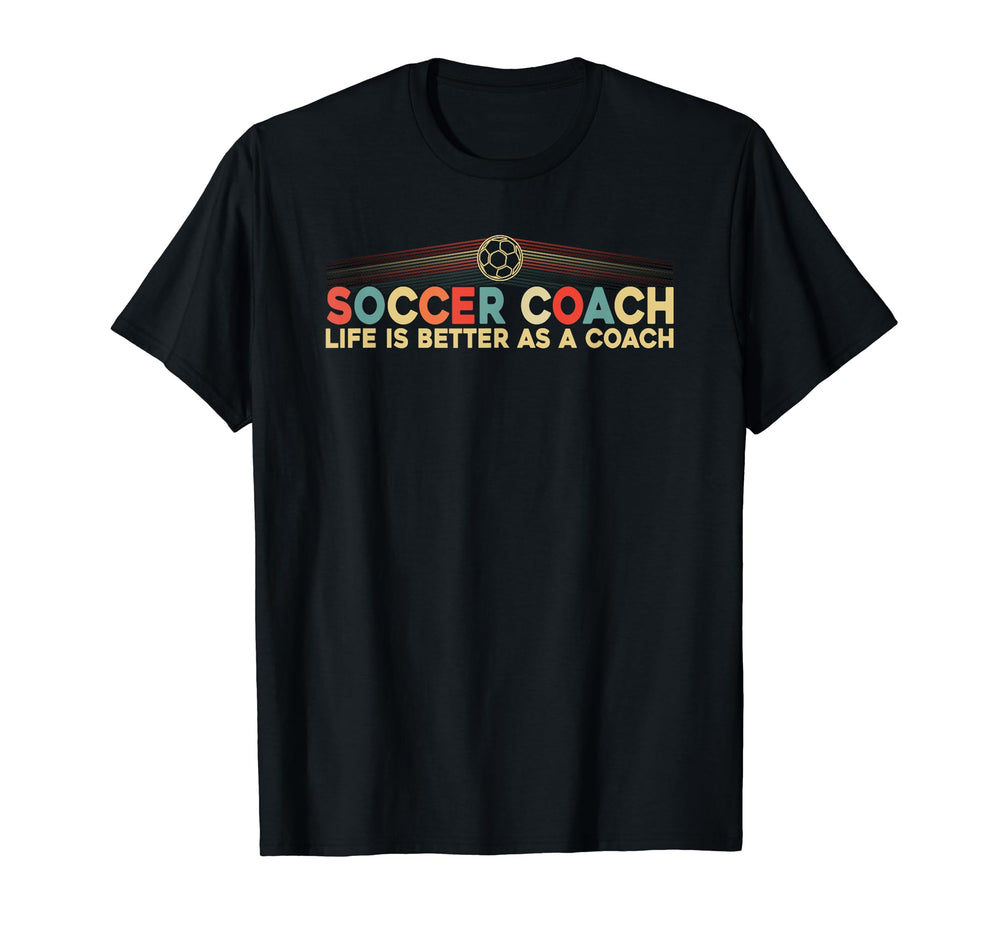 Soccer Coaching Training Trainer T-Shirt - Custom Art Print for Adults