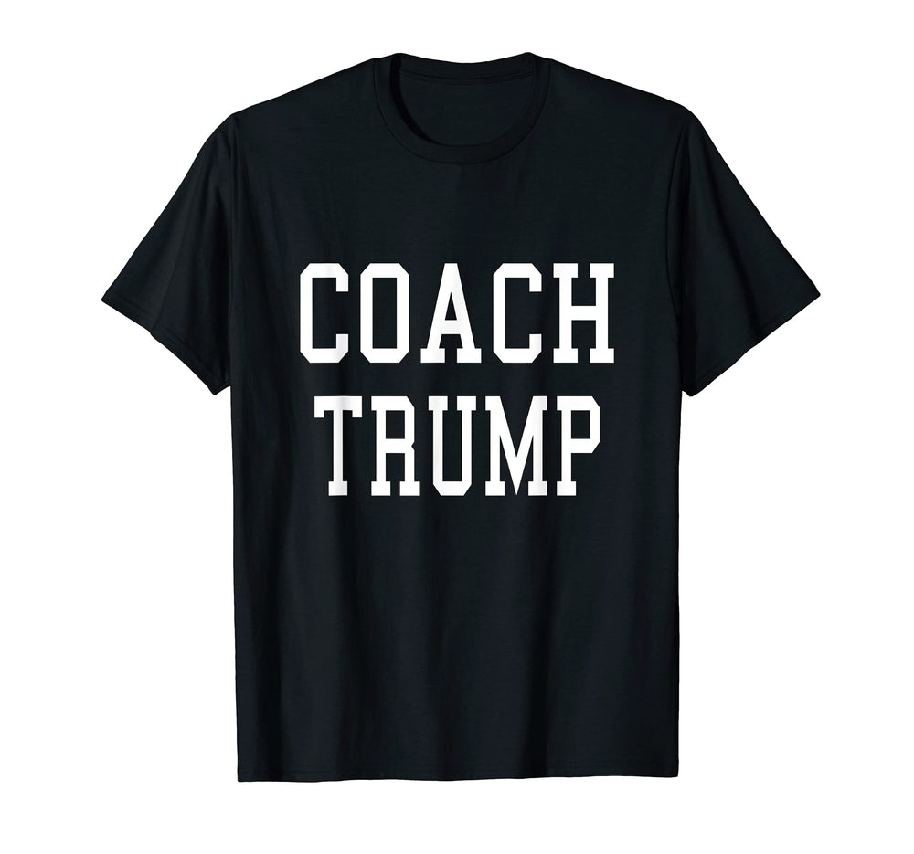 Coach Trump Custom Football Soccer T-Shirt - Trendy Graphic for Adults