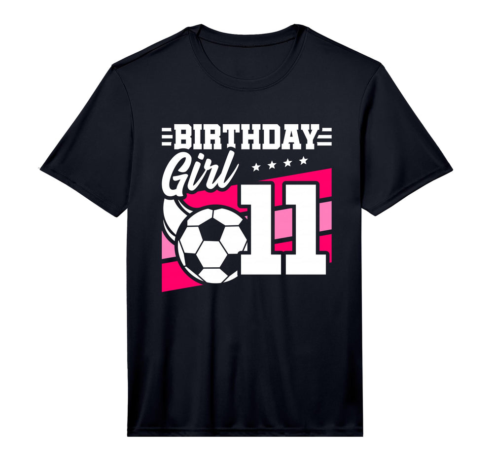 Soccer Birthday Party 11 Year Old T-Shirt - Streetwear Style for Adults