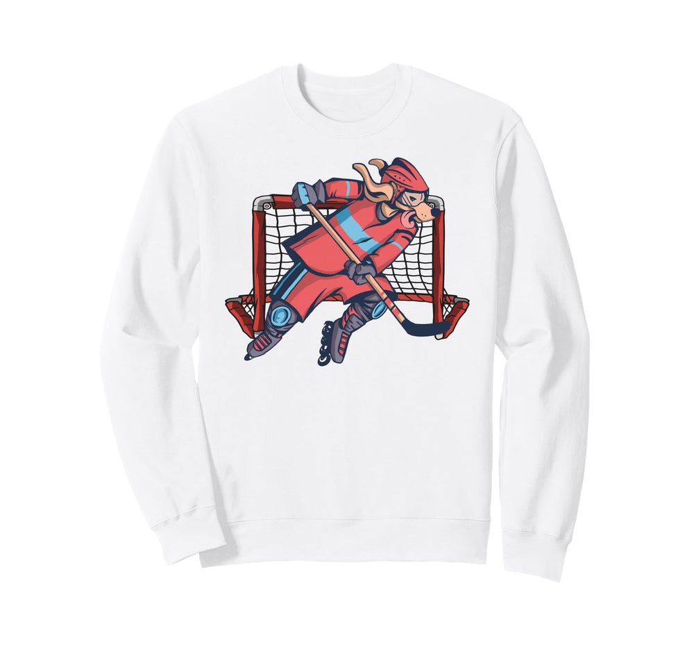 Roller Hockey Skates Goalkeeper Sweatshirt - Minimalist Print Men Women