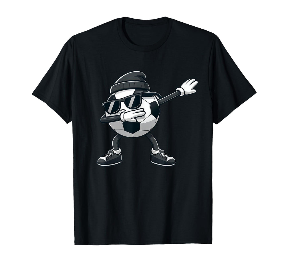 Dabbing Soccer Ball Soccer Sports T-Shirt - Custom Art Print Men Women