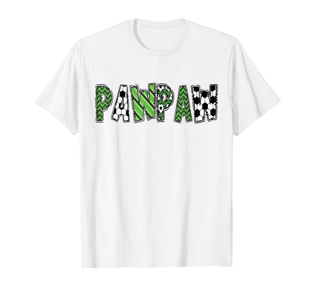 Soccer Pawpaw Birthday Soccer Player T-Shirt - Trendy Graphic Men Women