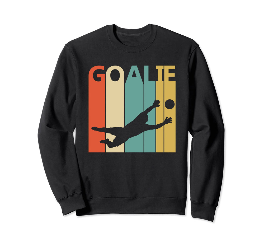 1980S Soccer Goalkeeper Sport Sweatshirt - Trendy Graphic Unisex
