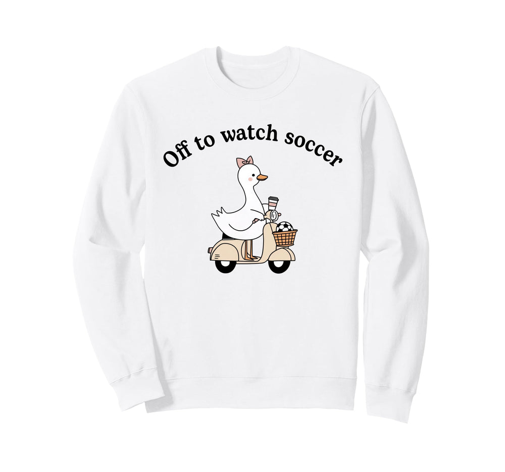 Soccer Mom Off To Watch Soccer Sweatshirt - Custom Art Print Men Women
