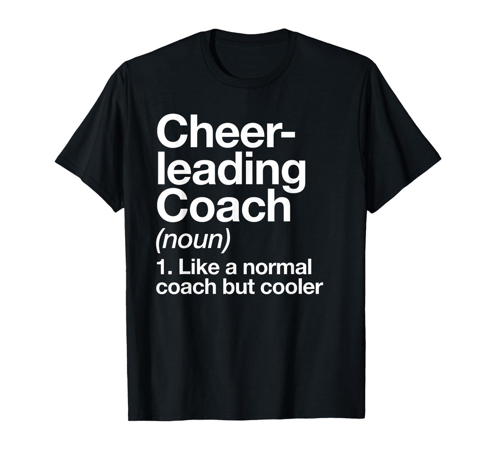 Cheerleading Coach Definition Sports T-Shirt - Graphic Print Men Women