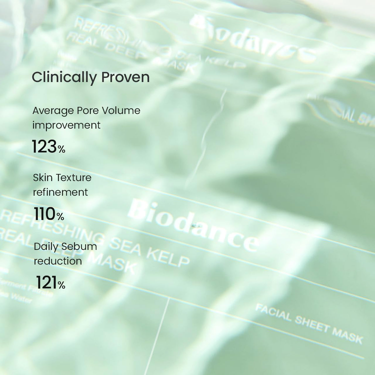 Biodance Refreshing Sea Kelp Real Deep Mask - Snipetell