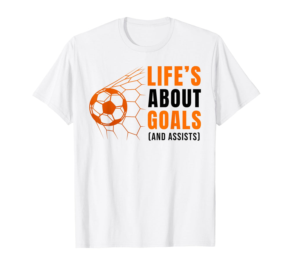 Soccer Football Assistant Soccer T-Shirt - Casual Everyday Wear Men Women