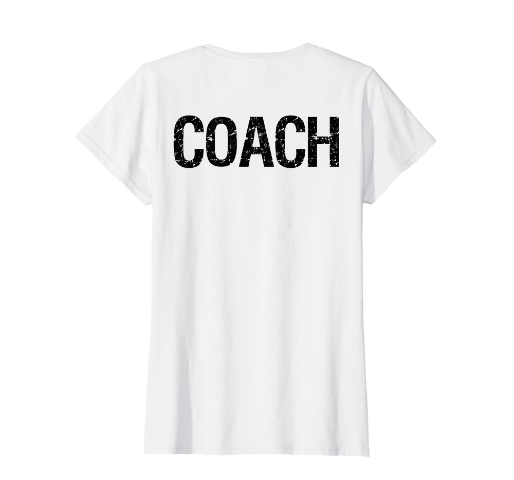 Coach Back Coaches Soccer Baseball T-Shirt - Streetwear Style Men Women