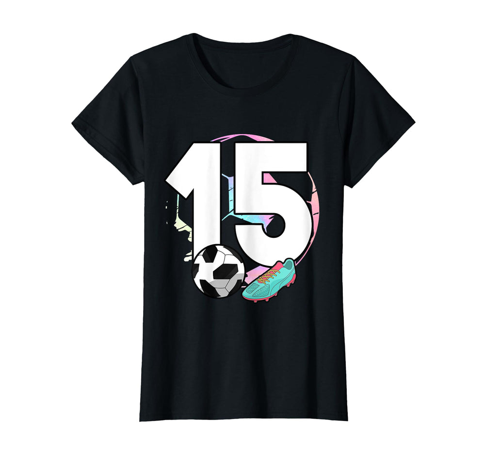 15Th Birthday Soccer Player Football T-Shirt - Streetwear Style for Adults