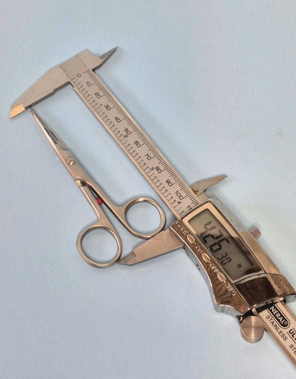 Mini Shears for Precise Trimming – Compact 4.25" Satin Shears for Perfect Grooming