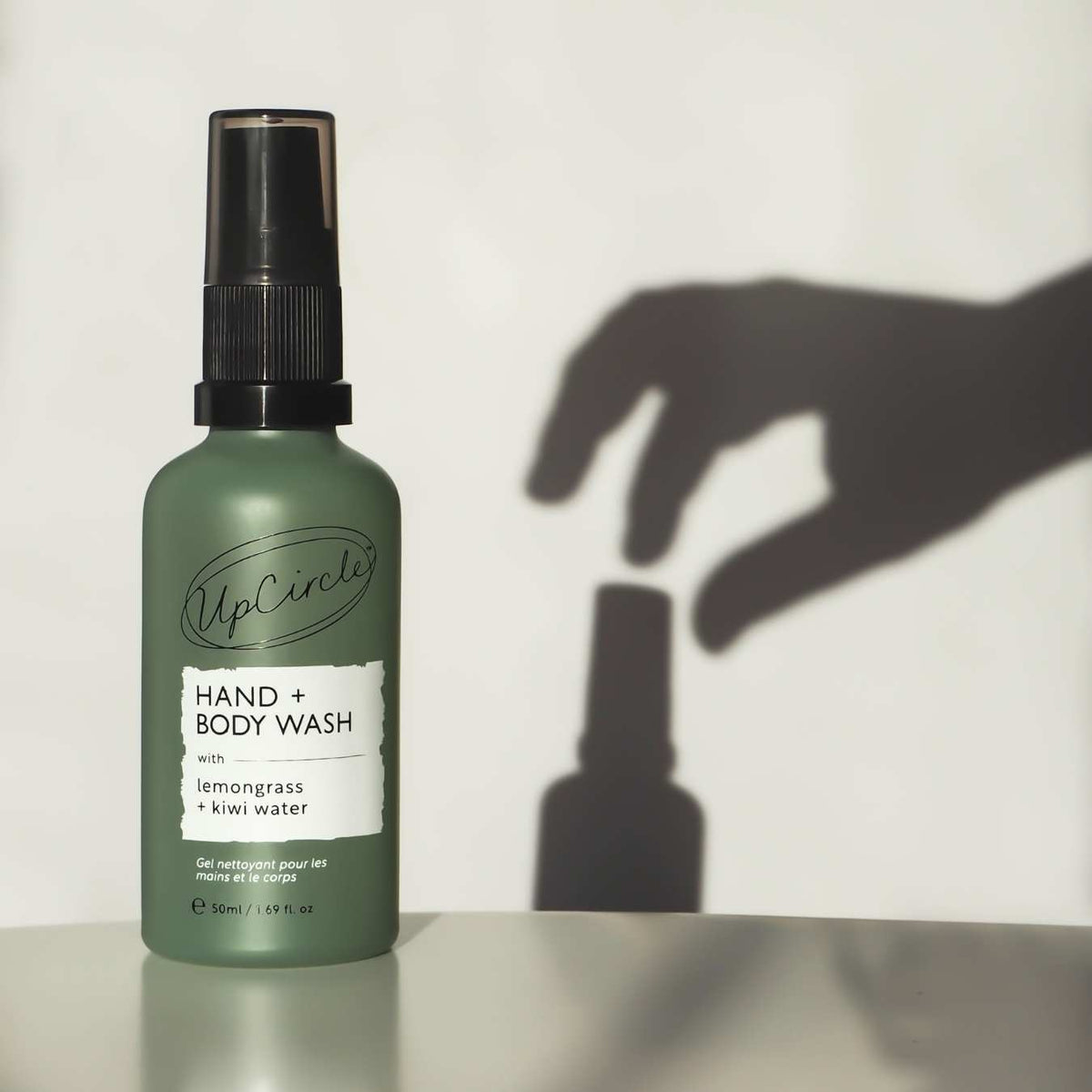 Natural Hand + Body Wash with Lemongrass - Travel Size - Snipetell