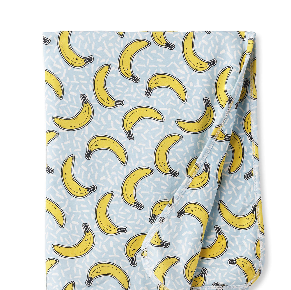 Banana Split Bamboo Stroller Blanket for Babies Tesa Babe