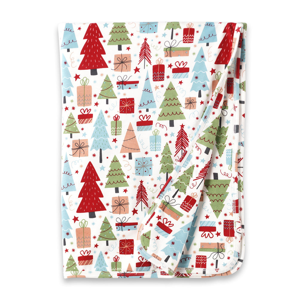 Christmas Merry Baby Bamboo Soft Stroller Blanket Tesa Babe