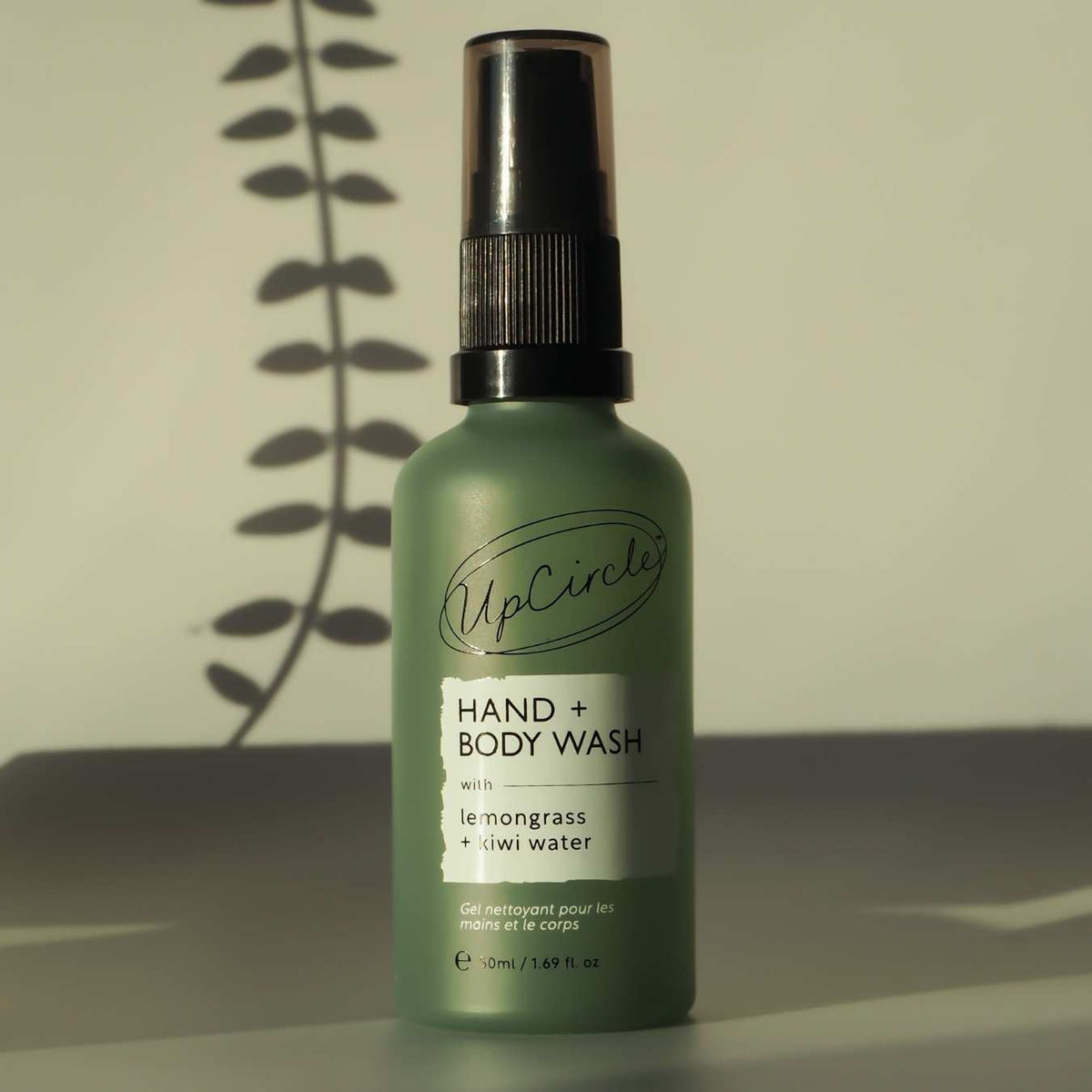 Natural Hand + Body Wash with Lemongrass - Travel Size - Snipetell