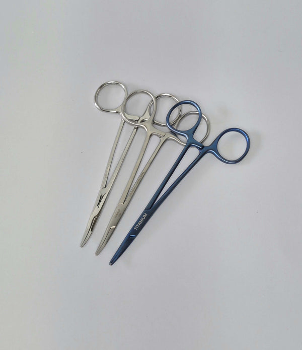 Halstead Mosquito Forceps 5" Curved (3 variations)