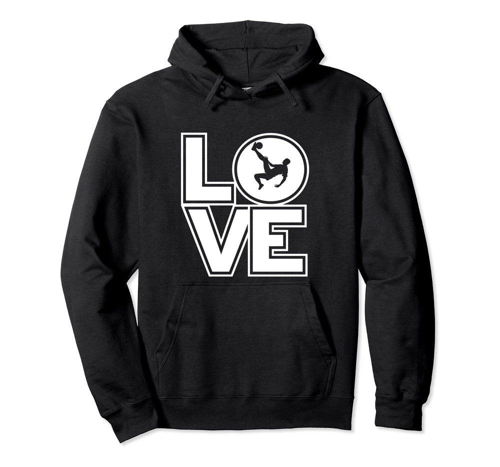 Soccer Love Funny Soccer Player Hoodie - Aesthetic Graphic Men Women