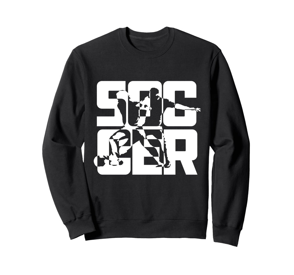 Soccer Forward Midfield Defence Sweatshirt - Minimalist Print Unisex