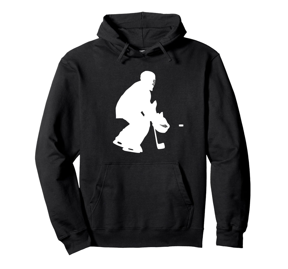 Ice Hockey Player Goalkeeper Ice Hockey Hoodie - Trendy Graphic for Adults