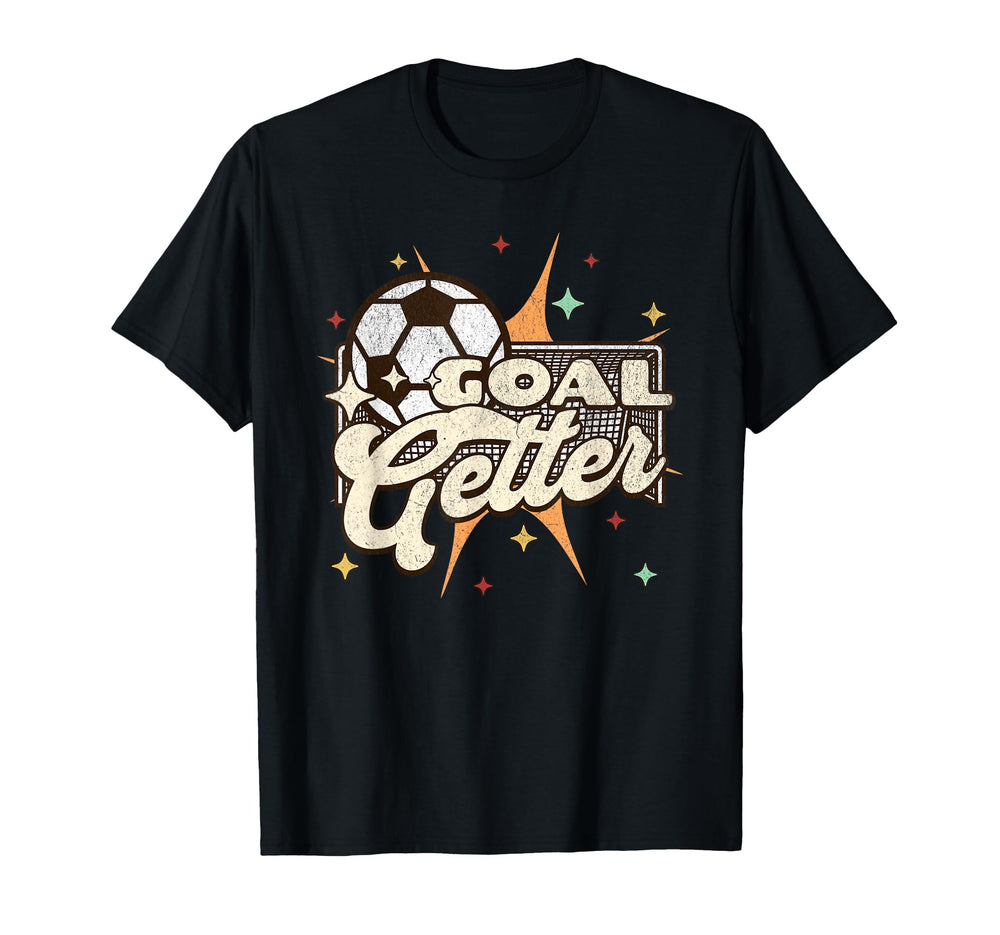 Soccer Player Goal Getter T-Shirt - Custom Art Print for Adults