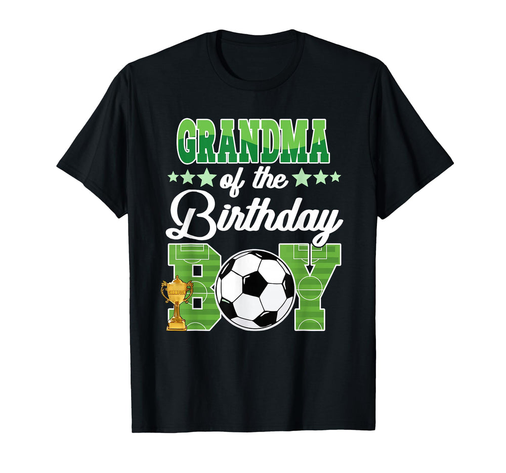 Soccer Grandma Birthday Party Soccer T-Shirt - Casual Everyday Wear Unisex