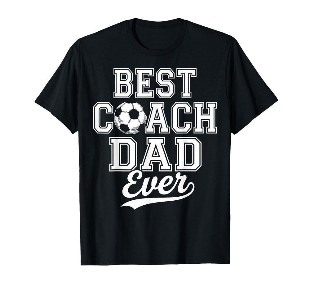 Fathers Day Soccer Instructor T-Shirt - Casual Everyday Wear for Adults