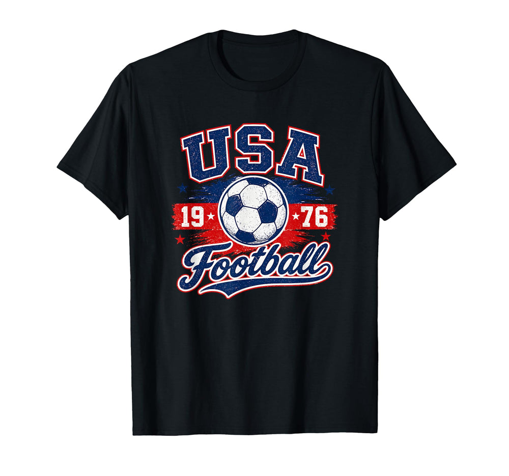 Usa Game Football Tradition Back 1976 T-Shirt - Streetwear Style Unisex