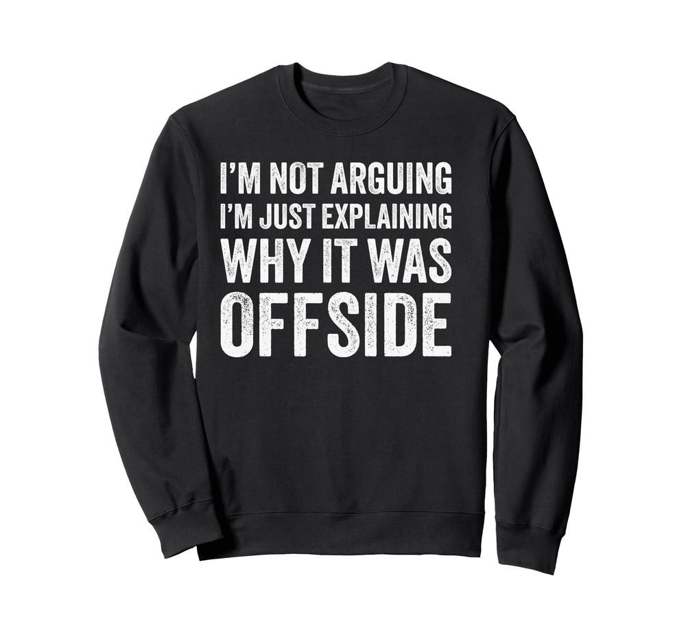 Soccer Tournament Themed Outfit Sweatshirt - Minimalist Print for Adults