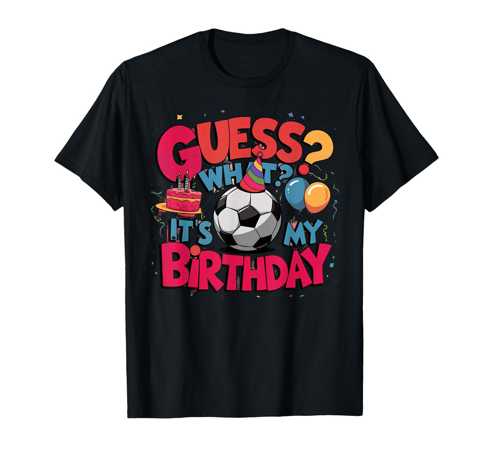 Soccer Theme Birthday Party Decorations T-Shirt - Trendy Graphic Men Women