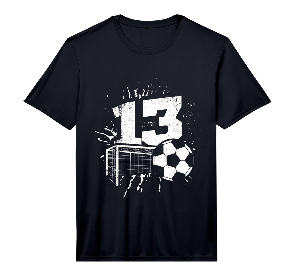 13Th Birthday Soccer Player T-Shirt - Aesthetic Graphic for Adults
