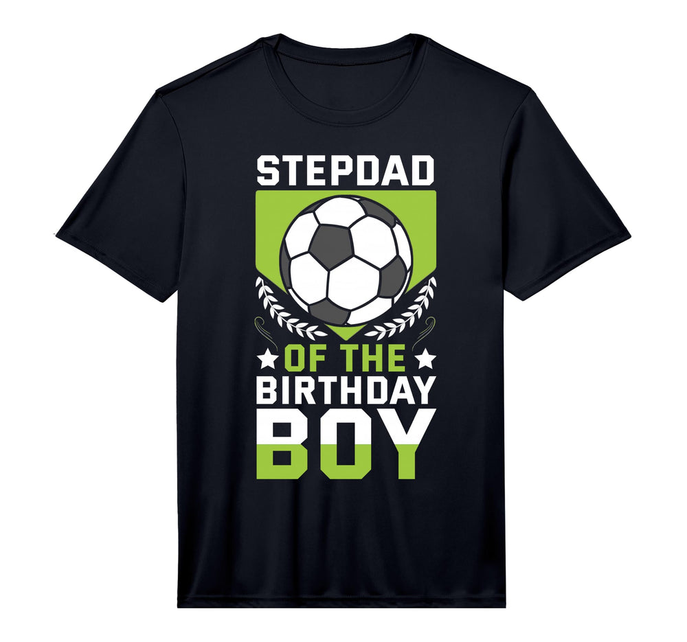 Stepdad Birthday Soccer Player Bday T-Shirt - Streetwear Style Men Women