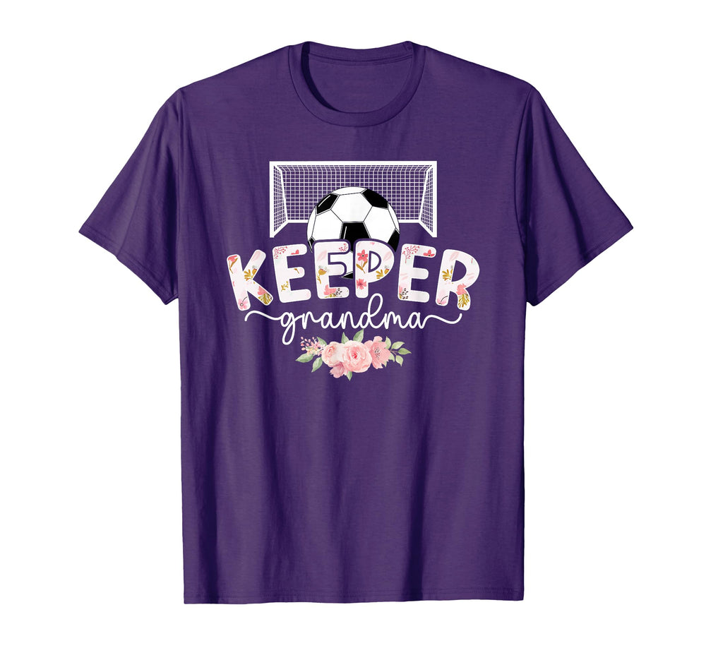 Soccer Keeper Grandma Soccer Goalie T-Shirt - Novelty Apparel Unisex