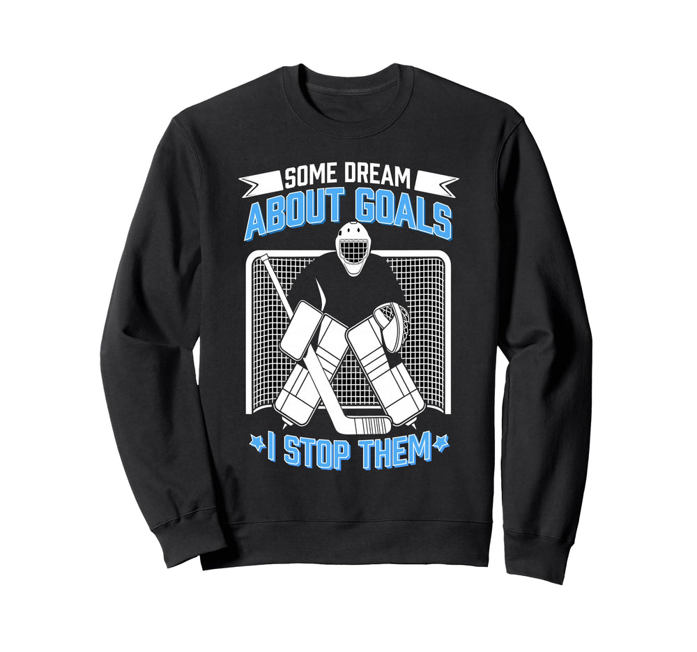 Hockey Goalie Ice Hockey Goalkeeper Sweatshirt - Trendy Graphic for Adults