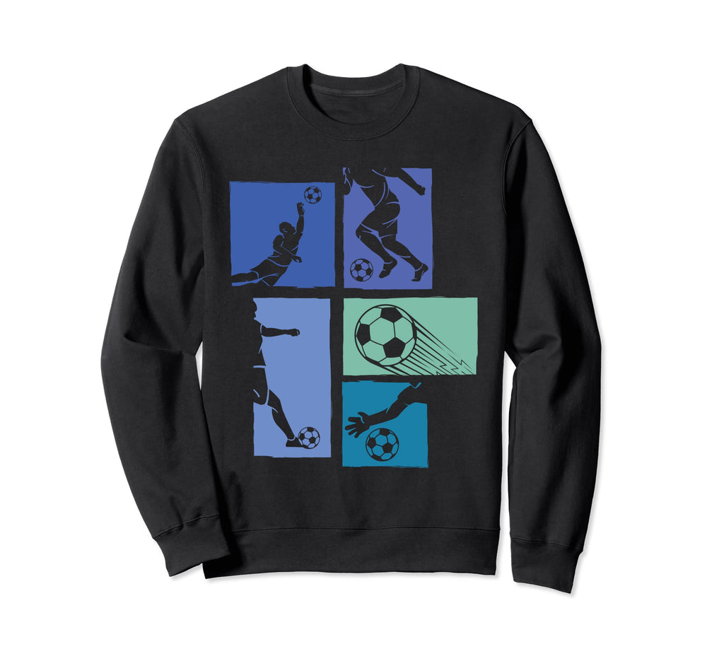 Soccer Sport Midfielder Goalkeeper Sweatshirt - Minimalist Print Men Women