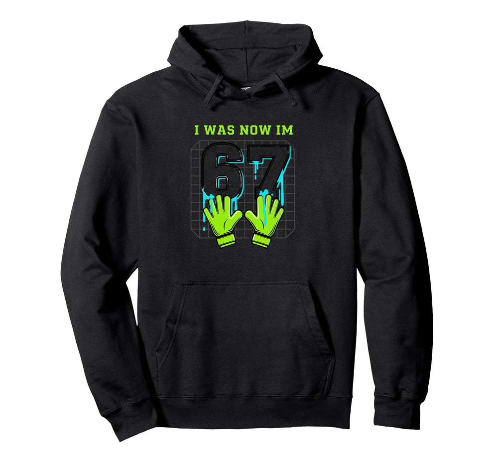 Us States Soccer Goalie 67 Throwback Hoodie - Graphic Print for Adults