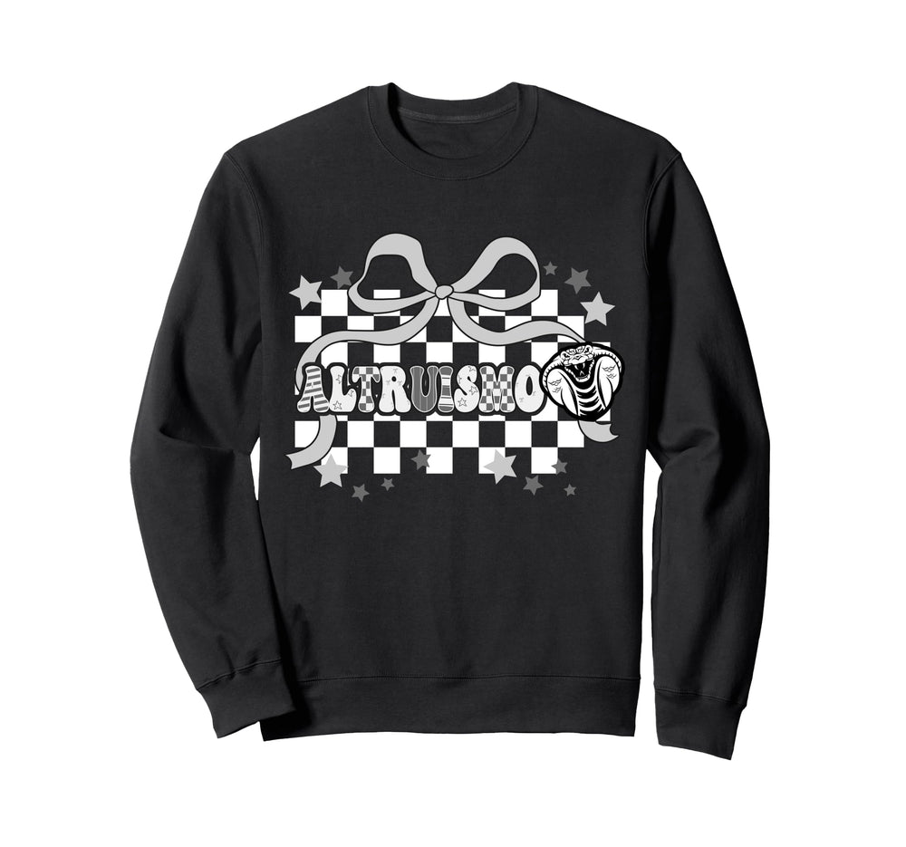 Altruismo Coquette Throwback Mascot Sweatshirt - Graphic Print for Adults