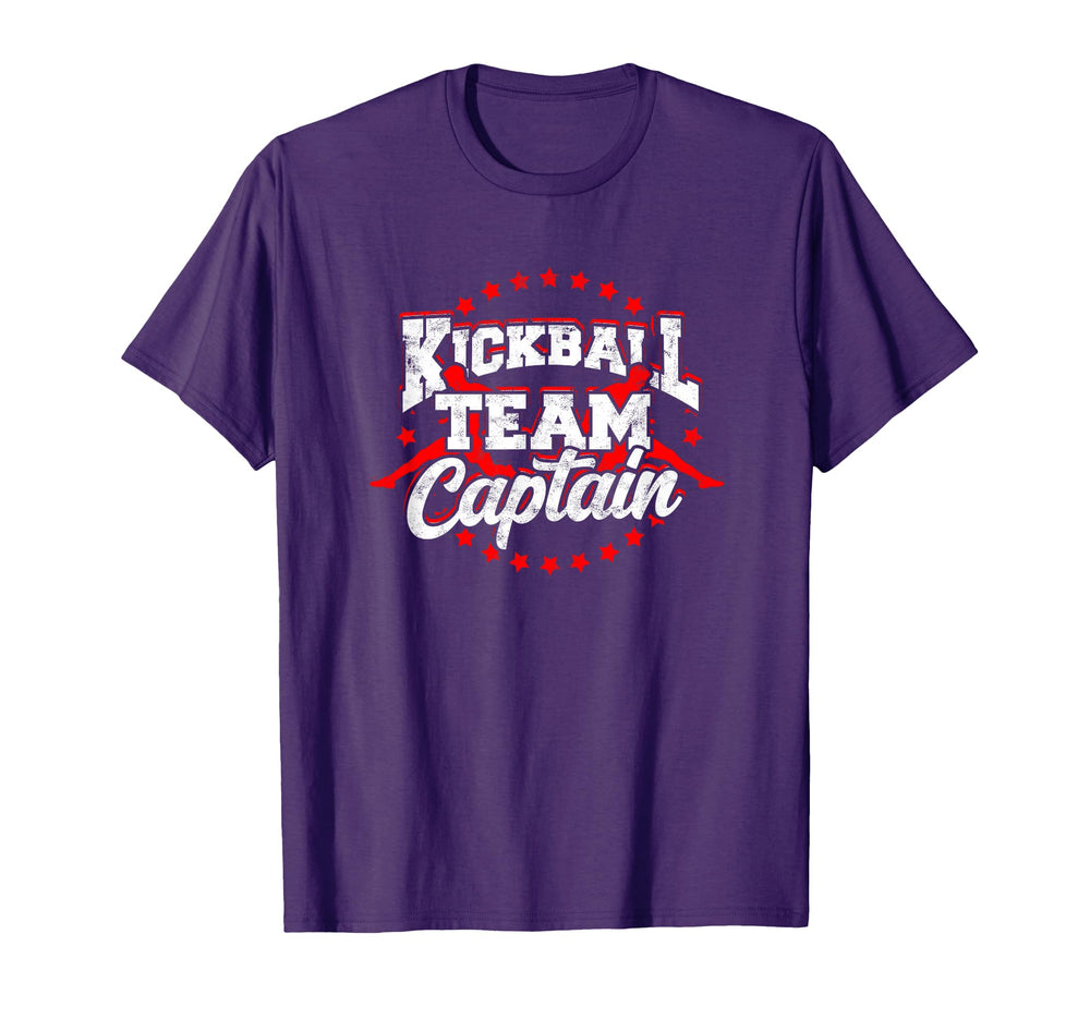 Kickball Team Captain Kickball Player T-Shirt - Trendy Graphic for Adults