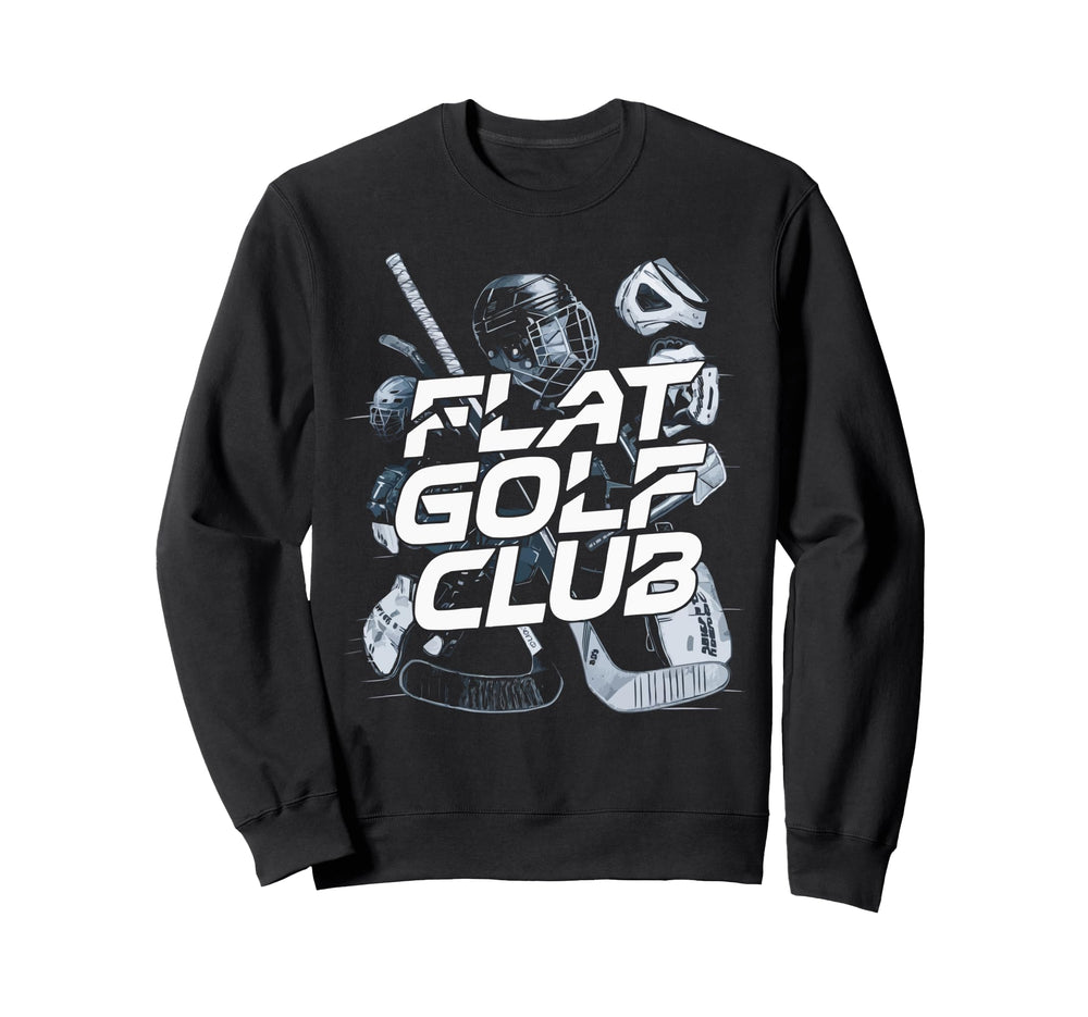 Funny Ice Hockey Player Winter Sport Sweatshirt - Trendy Graphic Unisex