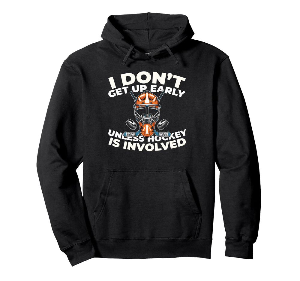 Hockey Goalkeeper Ice Hockey Goalie Hoodie - Trendy Graphic for Adults