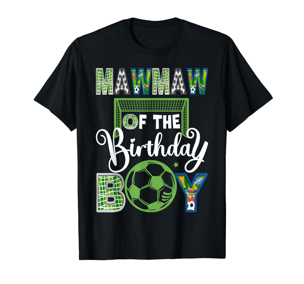 Mawmaw Birthday Soccer Baller Birthday T-Shirt - Aesthetic Graphic Unisex