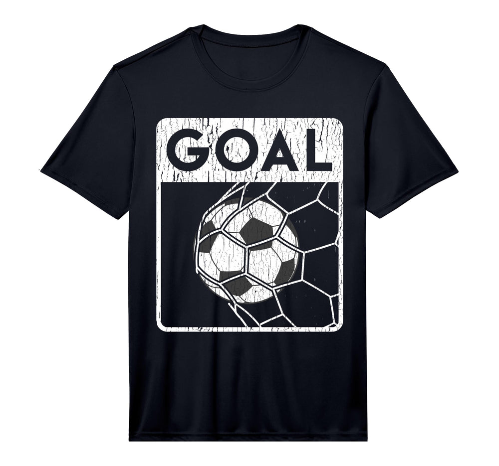 Soccer Ball Goal Funny Player Sports T-Shirt - Minimalist Print Men Women