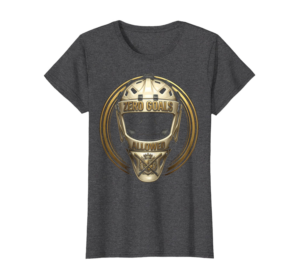 Zero Goals Allowed Goalie Soccer T-Shirt - Minimalist Print Unisex