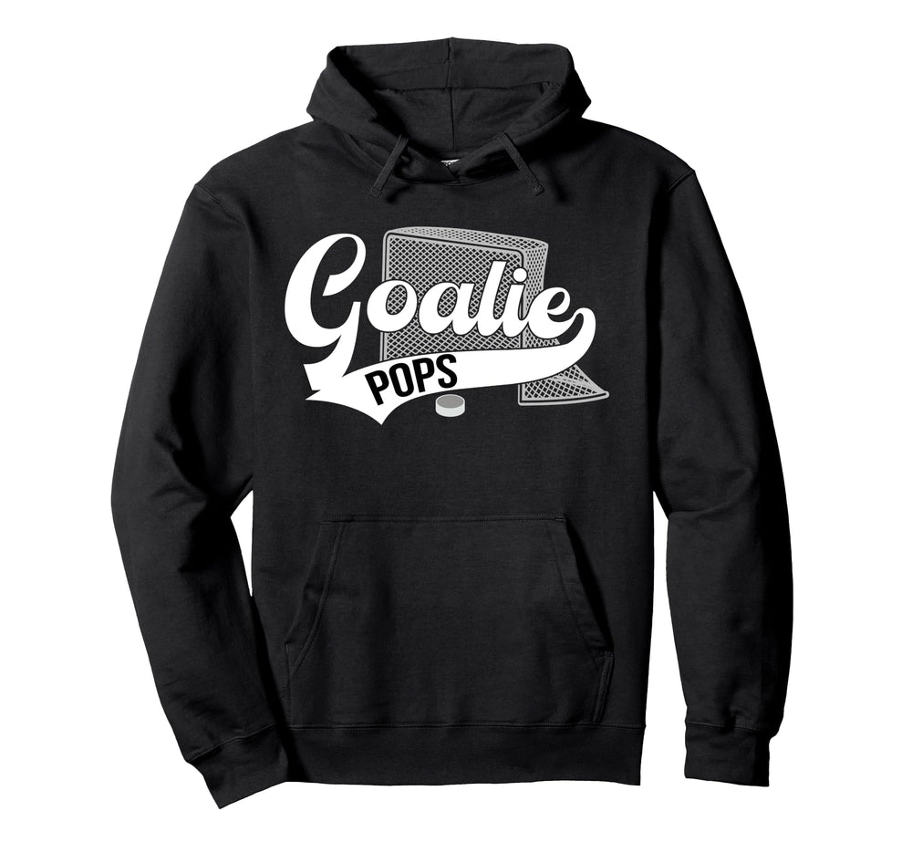 Ice Hockey Goalie Pops Ice Hockey Goalkeeper Hoodie - Graphic Print Unisex