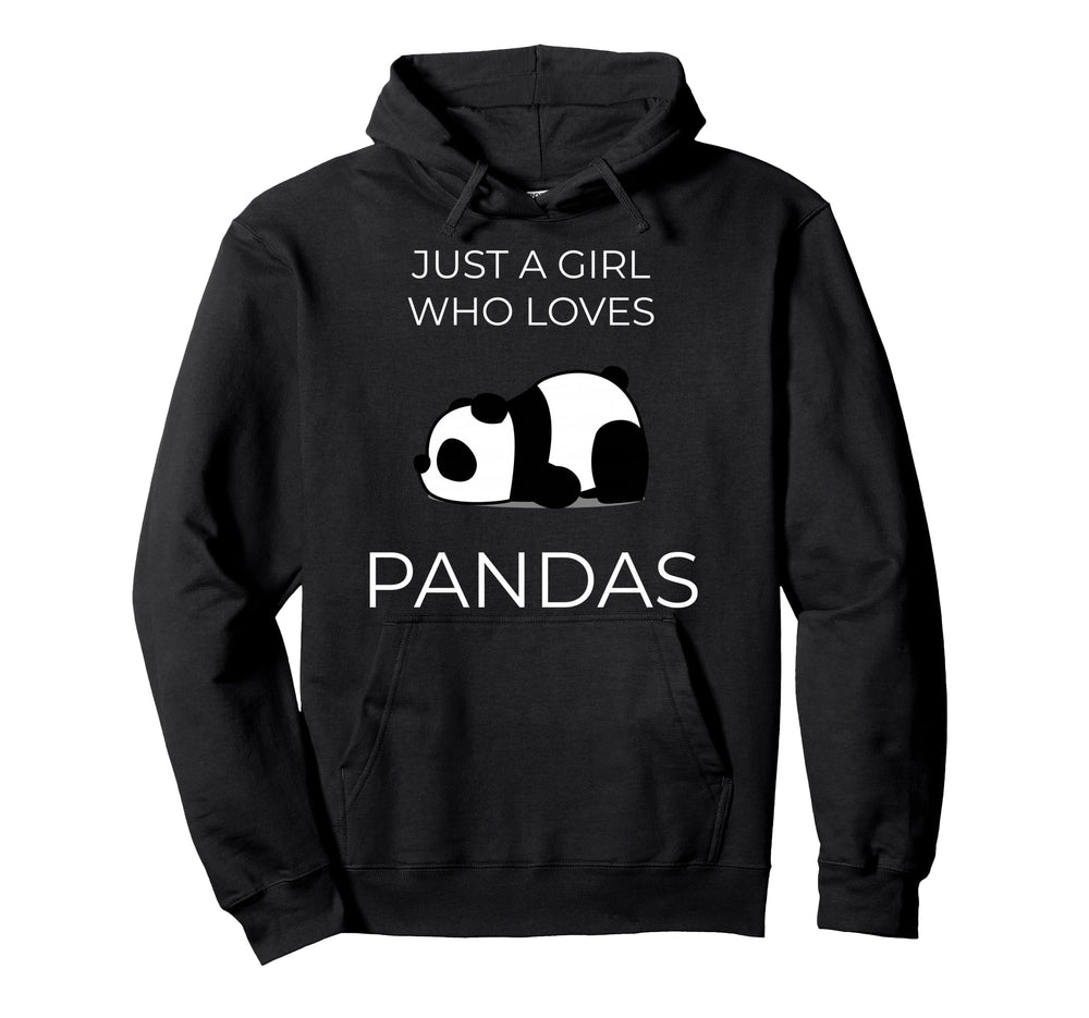 Just One Adores Pandas Kawaii Art Hoodie - Custom Art Print for Adults