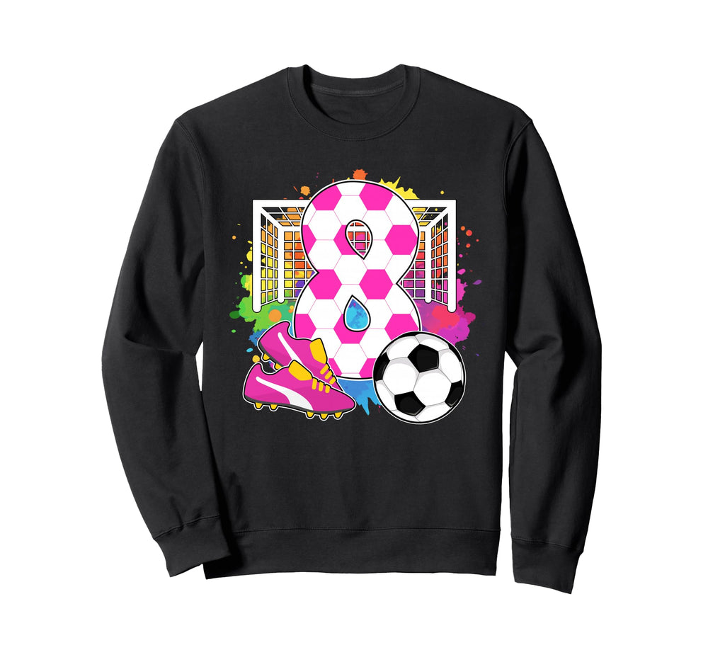 8 Years Old Birthday 8Th Birthday Sweatshirt - Custom Art Print Men Women