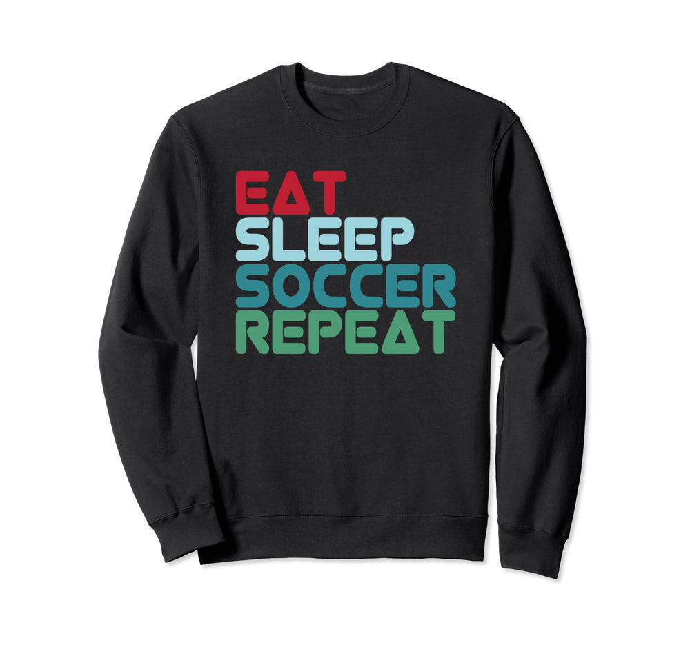 Football Football Player Eat Sweatshirt - Casual Everyday Wear Men Women