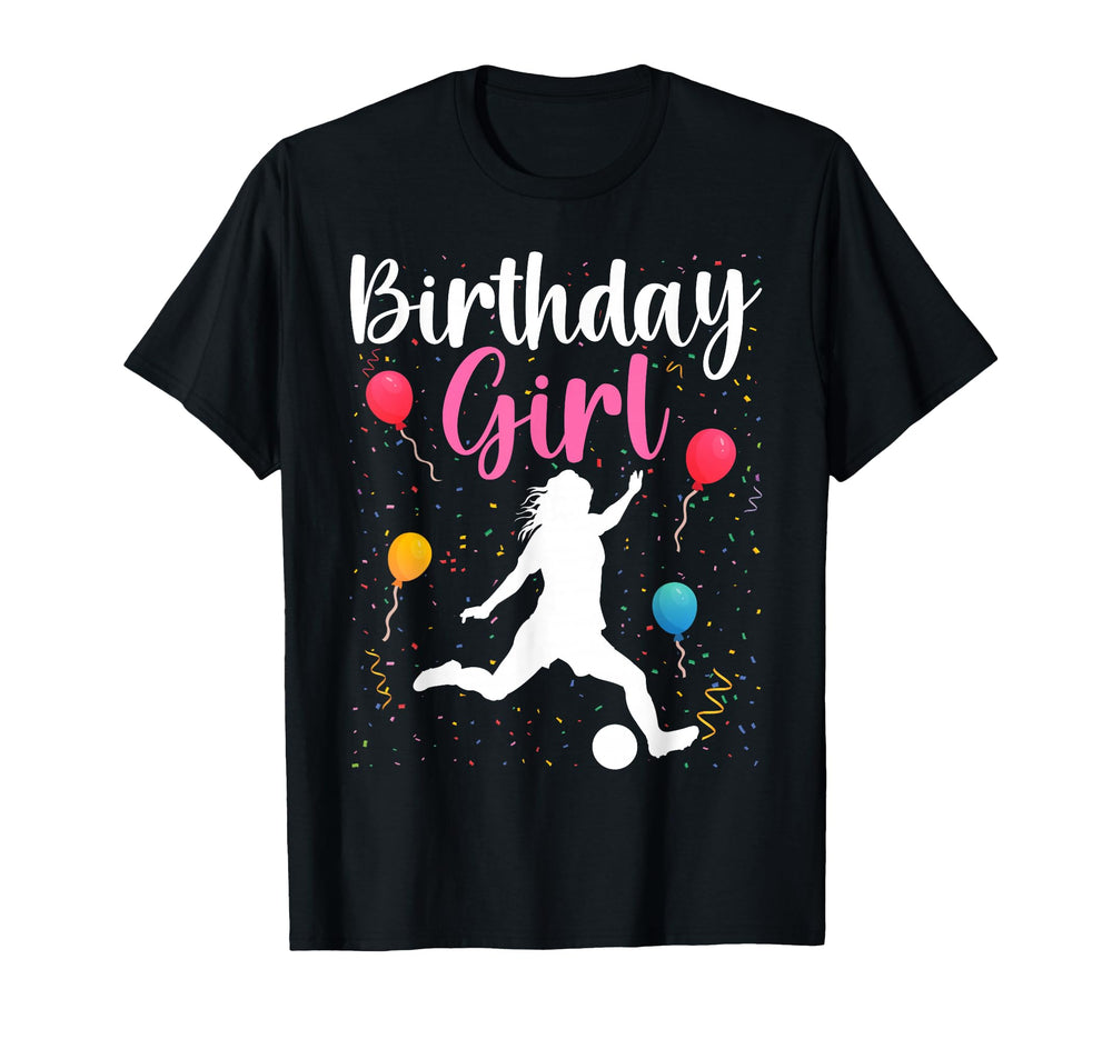 Soccer Birthday T-Shirt - Graphic Print Unisex