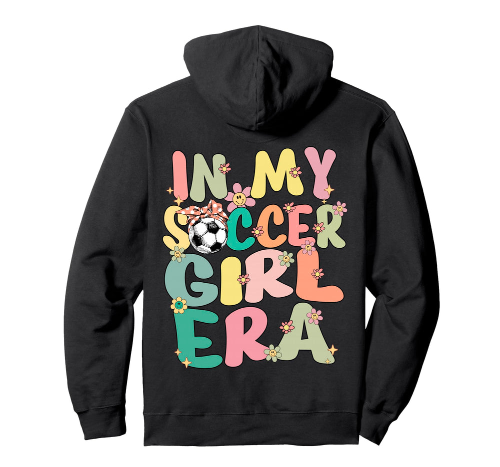 My Soccer Era Groovy Soccer Hoodie - Minimalist Print Men Women
