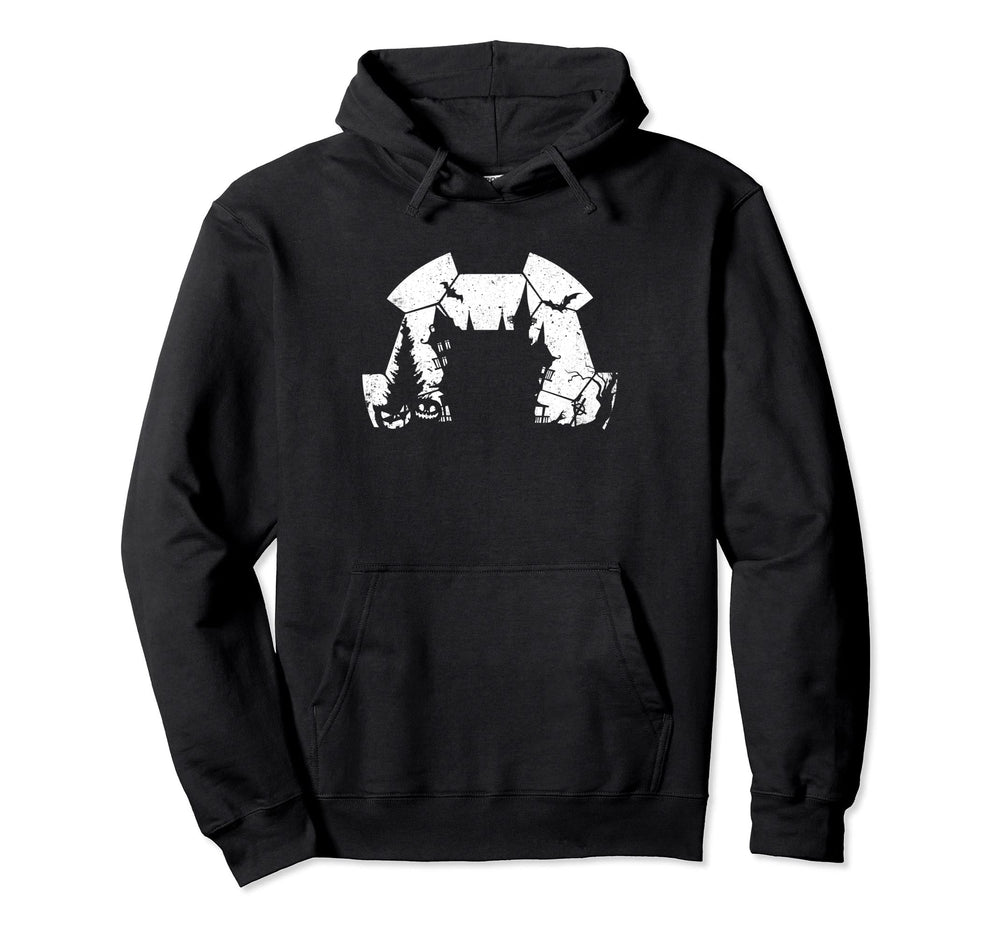 Distressed Soccer Halloween Costumes Hoodie - Unique Graphic for Adults